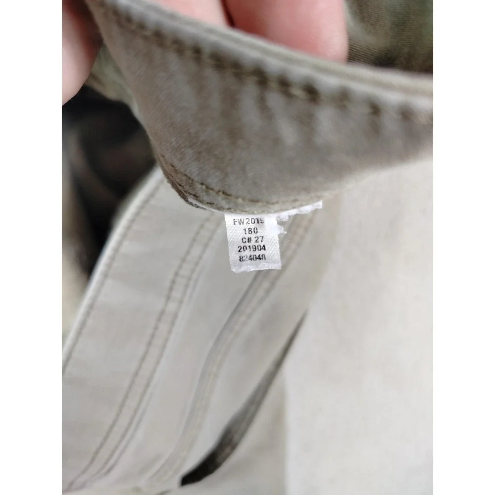Kirkland Signature Pants Mens 36‎ Beige Stretch Denim Khakis Casual Workwear
